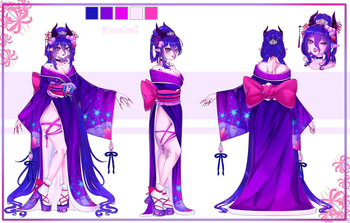 Reference Sheet made by @LadyKamimi
